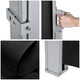 DIY Retractable Side Awning Privacy Screen Shade 5x10ft(1.6x3m)