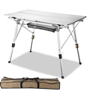 DIY Foldable Camping Table Lightweight 35"x20"x(17" to 26")