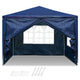 10 x 10 ft Outdoor Wedding Party Tent w/ 4 Sidewalls Color Optional