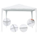 10 x 10 ft Outdoor Wedding Party Tent w/ 4 Sidewalls Color Optional