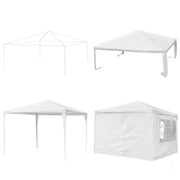 DIY 10 x 10 ft Outdoor Wedding Party Tent w/ 4 Sidewalls Color Optional