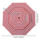 DIY 9 ft Patio Umbrella Replacement Canopy 8-Rib 3-Tiered