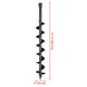 DIY 4" 6" 8" 10" 12" Gas Earth Auger Drill Bit Replacement