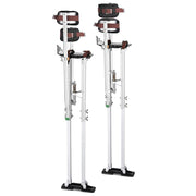 50"-64" Aluminum Drywall Stilts Blue Silver Options