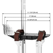 50"-64" Aluminum Drywall Stilts Blue Silver Options