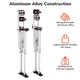 50"-64" Aluminum Drywall Stilts Blue Silver Options