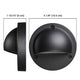 DIY 12 Pack Round Deck Step Light Warm White 12-24V