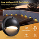 DIY 12 Pack Round Deck Step Light Warm White 12-24V