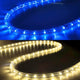 50ft Waterproof LED Rope Light with Power Cord Connector