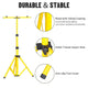 DIY Adjustable LED Flood Light Tripod Stand & T Bar