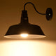 DIY Industrial Barn Style Light Wall Lamp Black 14 in