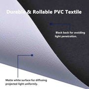 DIY Projector Screen Matte White 177" (154"Lx 86"H)