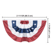 DIY 1.5x3ft American Bunting Flags Bulk(2ct or 6ct)
