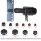 DIY 15-Ton Hydraulic Punch Driver Tool Kit w/ 10 Dies