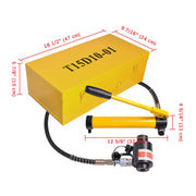 15-Ton Hydraulic Punch Driver Tool Kit w/ 10 Dies