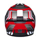 AHR RUN-F3 Full Face DOT Motor Helmet Red
