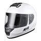 AHR RUN-F3 Full Face DOT Motor Helmet White