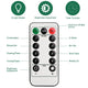DIY 3ft Pre-lit Cone Christmas Tree Colorful Balls Battery Remote Control