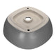 DIY Aquaterior 16" Gray Vessel Sink with Pop Up Drain