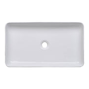 Aquaterior Rectangle Vessel Sink w/ Pop Up Drain 23x13"