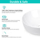 Aquaterior Bowl Sink with Drain & Strainer Round 16"