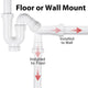 DIY 1 1/4" S-Trap Slip-Joint Plumbing Traps ABS Plastic