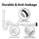 DIY 1 1/4" S-Trap Slip-Joint Plumbing Traps ABS Plastic