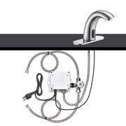 DIY Auto Sensor Touchless Bathroom Lavatory Faucet Finish Options