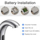 Auto Sensor Touchless Bathroom Lavatory Faucet Finish Options