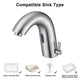 DIY Auto Sensor Touchless Bathroom Faucet Hot & Cold 7"
