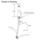DIY Auto Sensor Touchless Bathroom Faucet Hot & Cold 8"