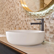 DIY Tall Bathroom Faucet for Vessel Sink Single-Hole 13"H