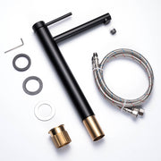 DIY Tall Bathroom Faucet for Vessel Sink Single-Hole 13"H