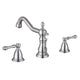 DIY Bathroom Widespread Faucet with Drain 2-Handle 6"H