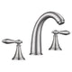 DIY Bathroom Widespread Faucet 2-Handle Hot & Cold 6.7"H