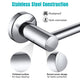 DIY Wall-Mounted Towel Bar Stainless Steel Chrome Finished