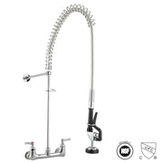 DIY Commercial Kitchen Pre-Rinse Faucet 8" Center 41" Height