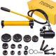 15-Ton Hydraulic Punch Driver Tool Kit w/ 10 Dies