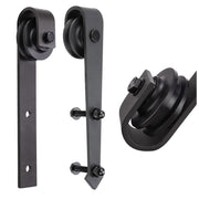 DIY Sliding Barn Wood Door Replacement Roller Pair Style/Color Options