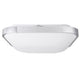 DIY Kitchen Ceiling Light Dimmable Square Flush Mount Remote 36W 15in