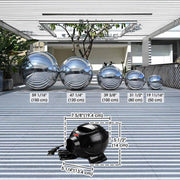 DIY Event Party Decor Inflatable Mirror Balls with Air Pump