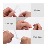 DIY 20pcs 39" Self-Locking Plastic Nylon Zip Ties Cable Ties 1000mm