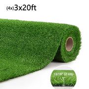 DIY 12' Artificial Turf for Dog Kennel Outdoor Playground, 0.8" Pile