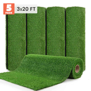 DIY 15' Artificial Grass Turf for Dogs Pet, Outdoor, Playset, 0.8" Pile
