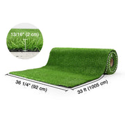 DIY Artificial Grass for Side Yard Landscaping, 0.8" Pile (4', 3', 1'W Options)