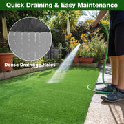 DIY 12' Artificial Turf for Dog Kennel Outdoor Playground, 0.8" Pile