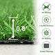 DIY 3' Artificial Grass Turf for Dogs Pet, Outdoor, Playground, 0.8" Pile