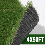 DIY Artificial Grass for Side Yard Landscaping, 0.8" Pile (4', 3', 1'W Options)