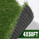 DIY Artificial Grass for Side Yard Landscaping, 0.8" Pile (4', 3', 1'W Options)