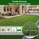 DIY Artificial Grass Rolls, Tall Fescue, Multi-Roll Pack 1.38" Pile